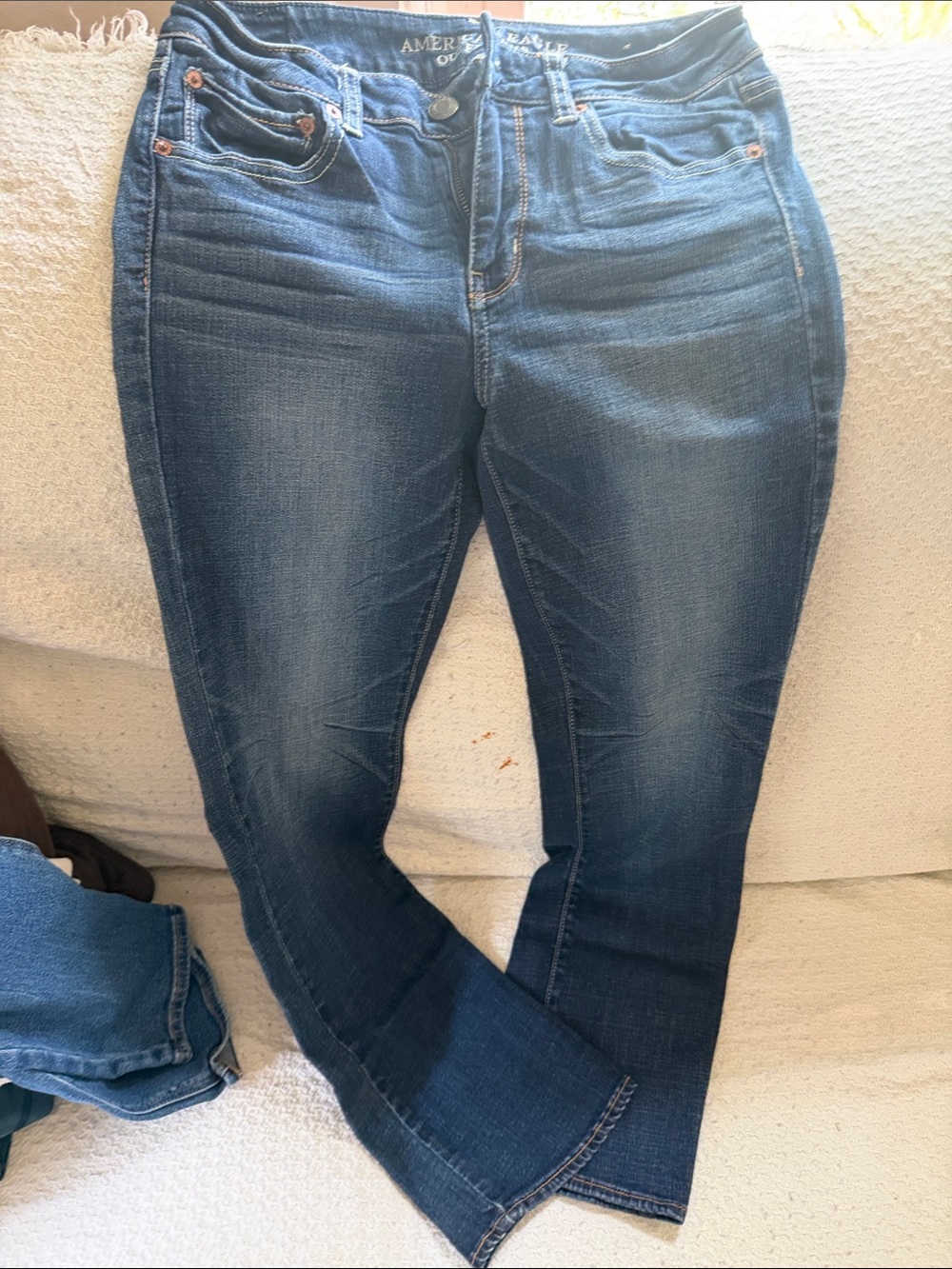 American Eagle Outfitters Indigo Stretch Skinny Jeans